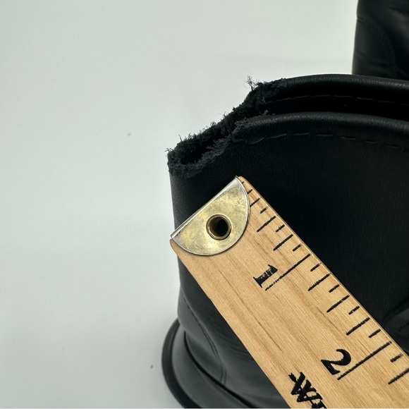 Red Wing Pecos Black Boots Mens 12 D Leather 1125 Western Work USA Made READ - Picture 4 of 14